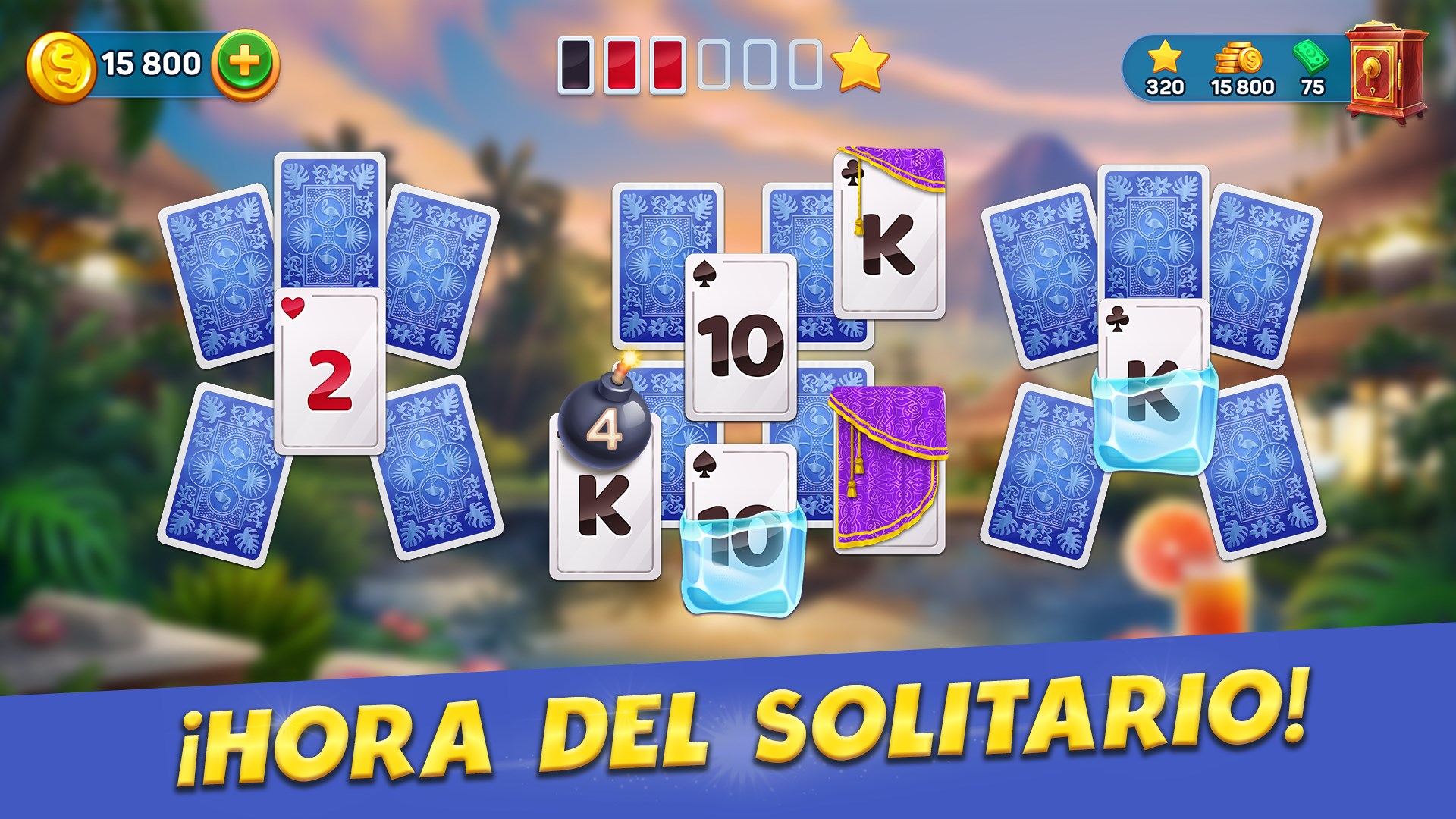 Captura de pantalla de Solitaire Cruise: solitario spider juego de cartas