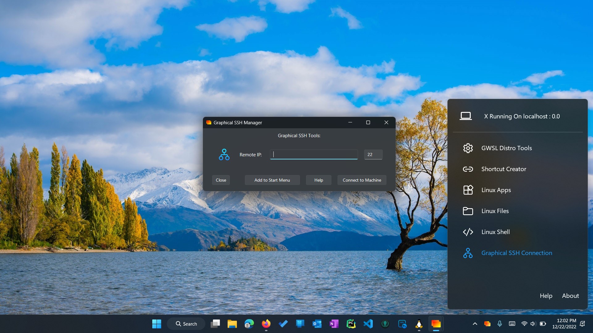 GWSL screenshot