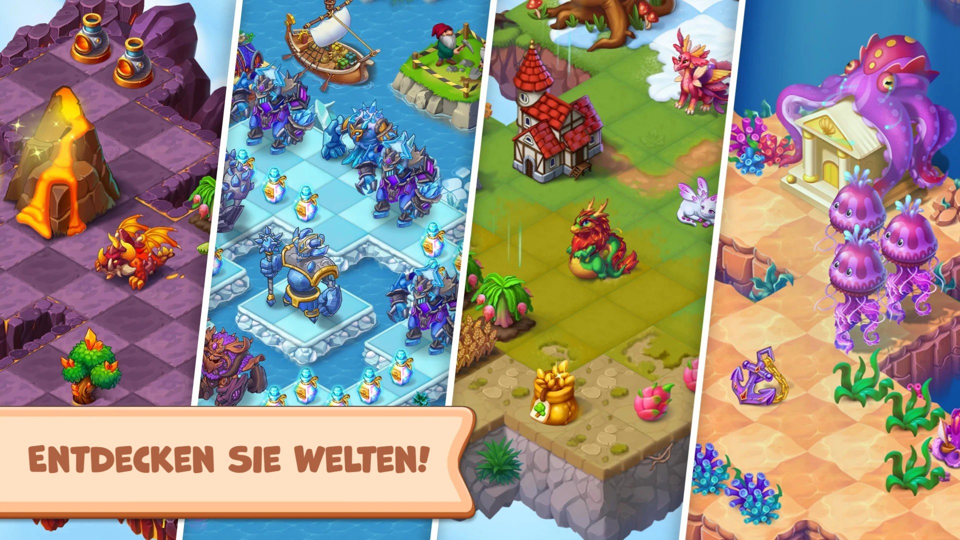 Mergest Kingdom: Merge Puzzle Screenshot