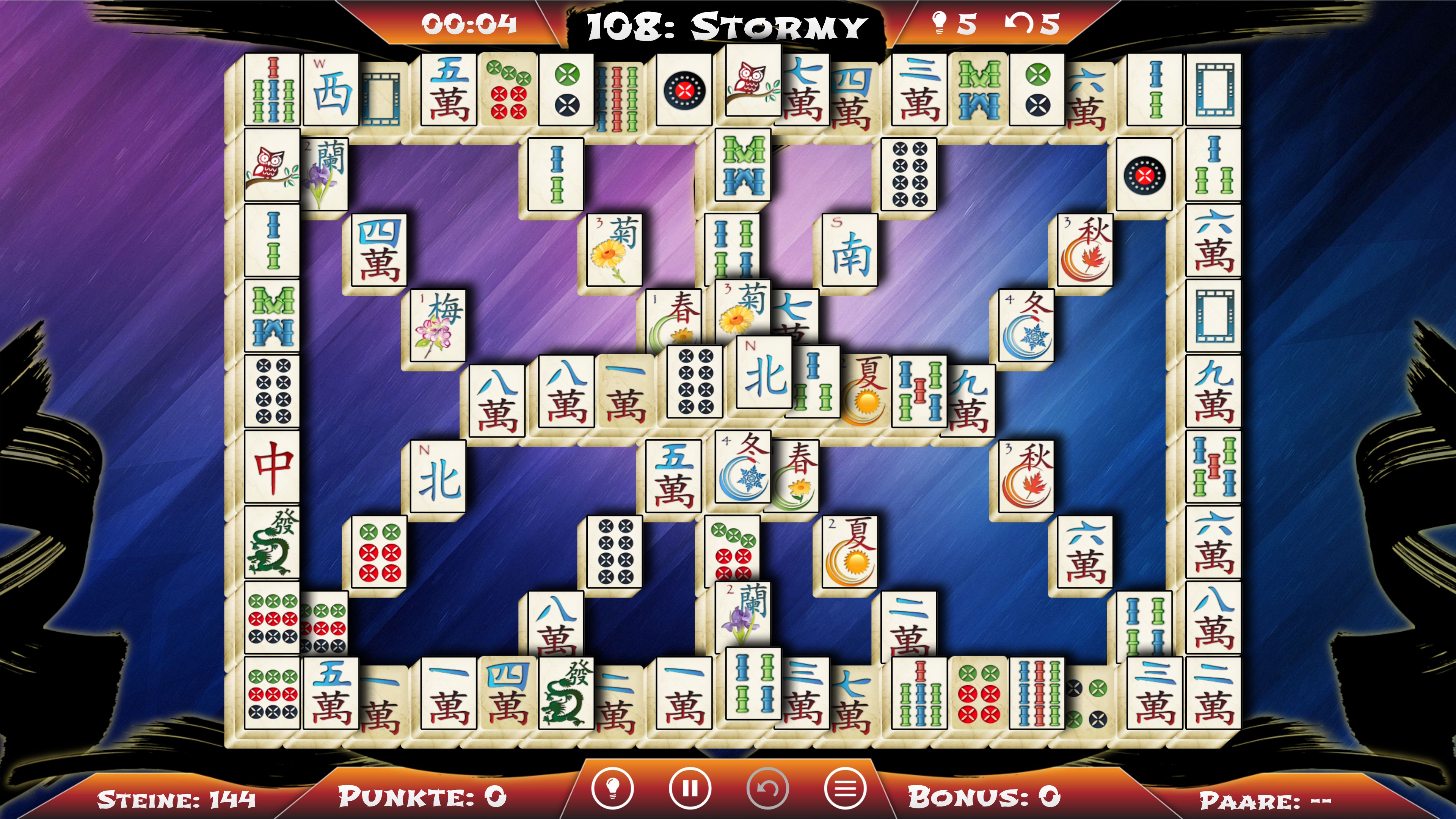 Mahjong Solitaire Screenshot
