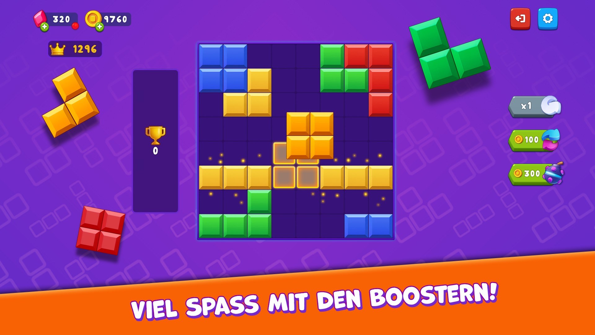 BlockBuster Puzzle Screenshot