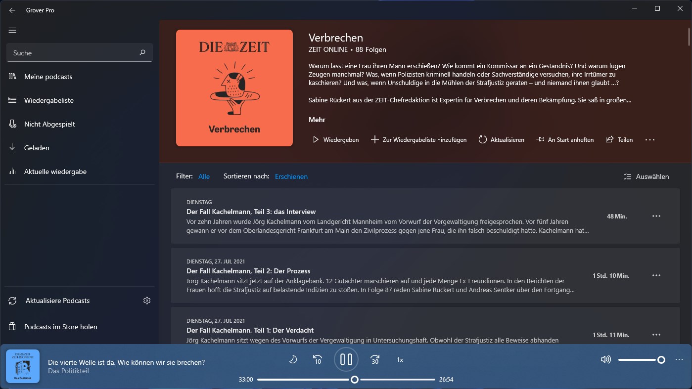 Grover Pro Screenshot