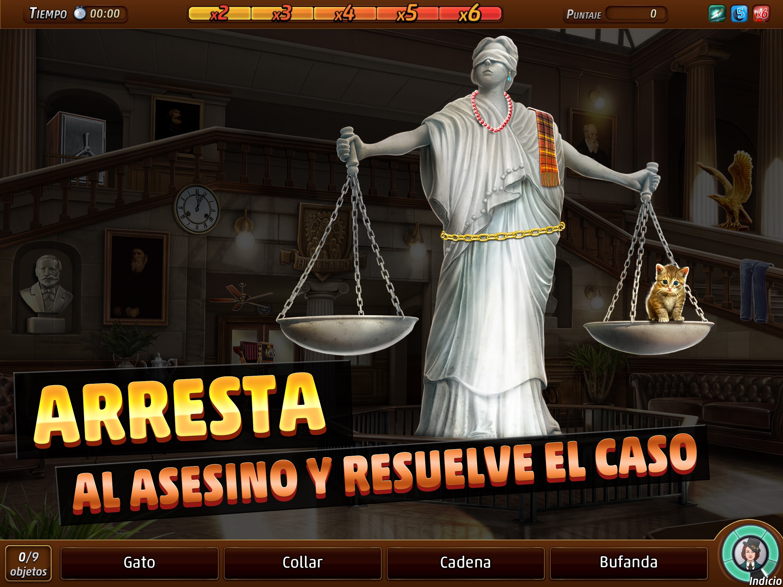 Captura de pantalla de Criminal Case: Mysteries of the Past