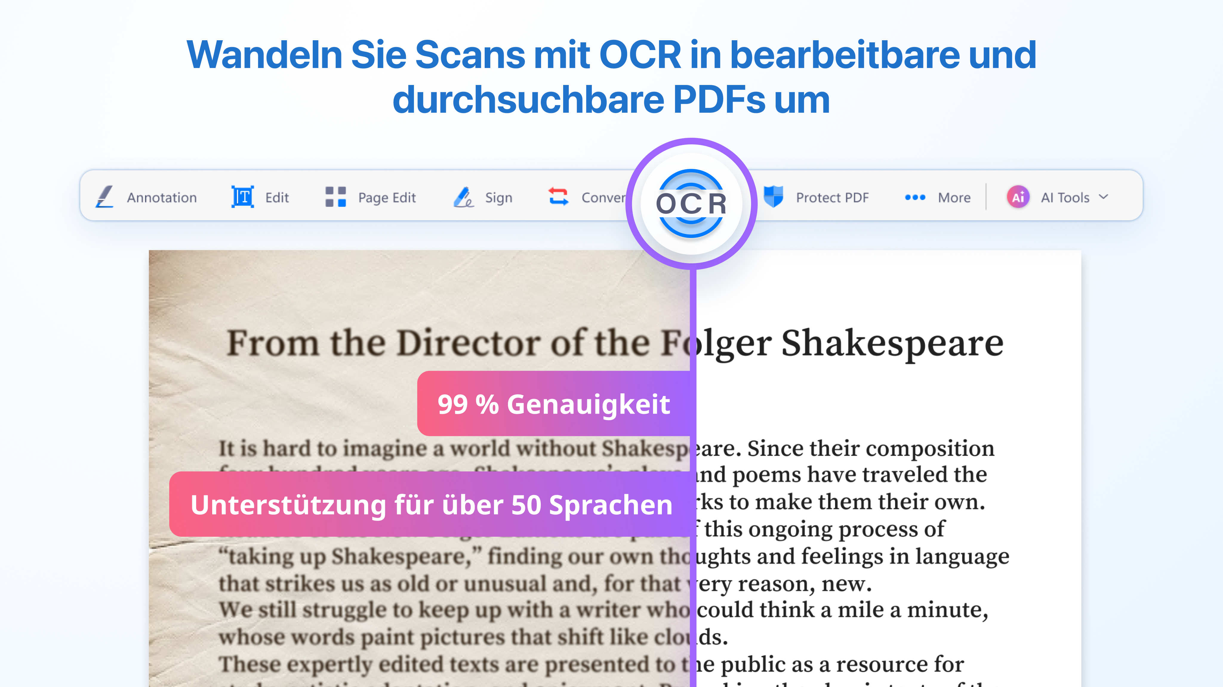 PDF Reader - PDF-Dateien bearbeiten Screenshot