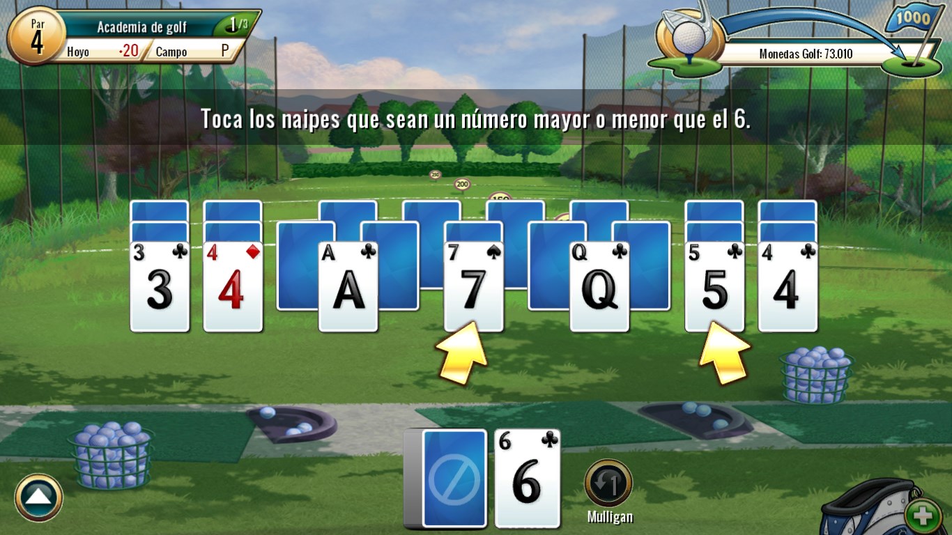 Captura de pantalla de Fairway Solitaire by Big Fish