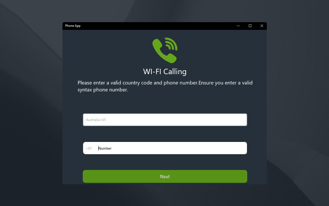 Phone Call Pro screenshot