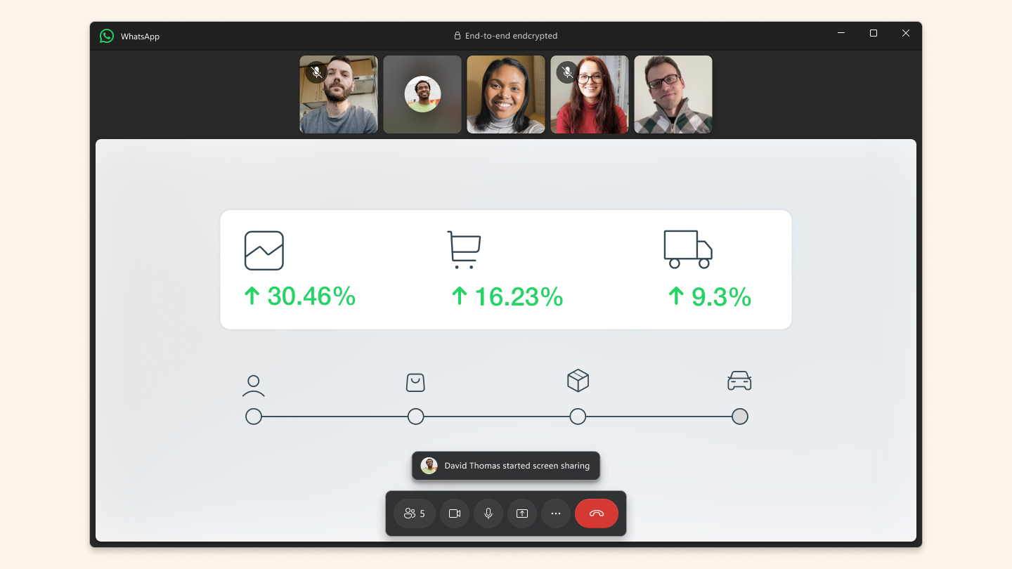 WhatsApp Beta Screenshot