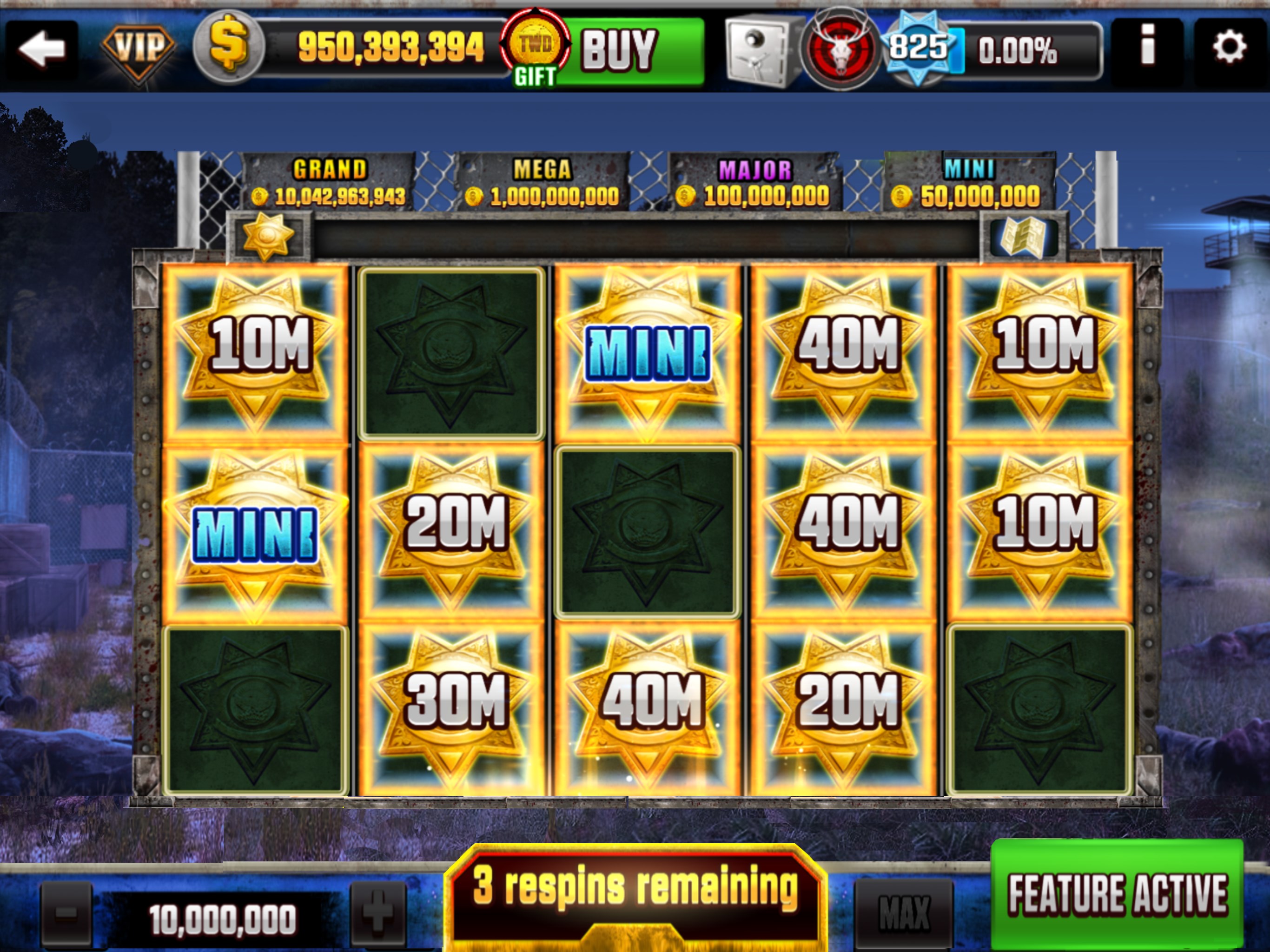 The Walking Dead: Casino Slots Screenshot