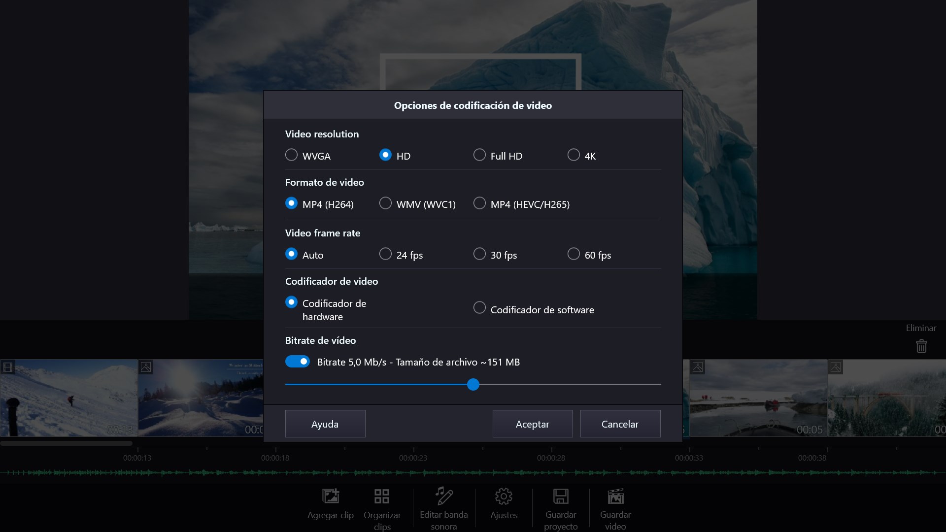 Captura de pantalla de Movie Maker - Video Editor PRO