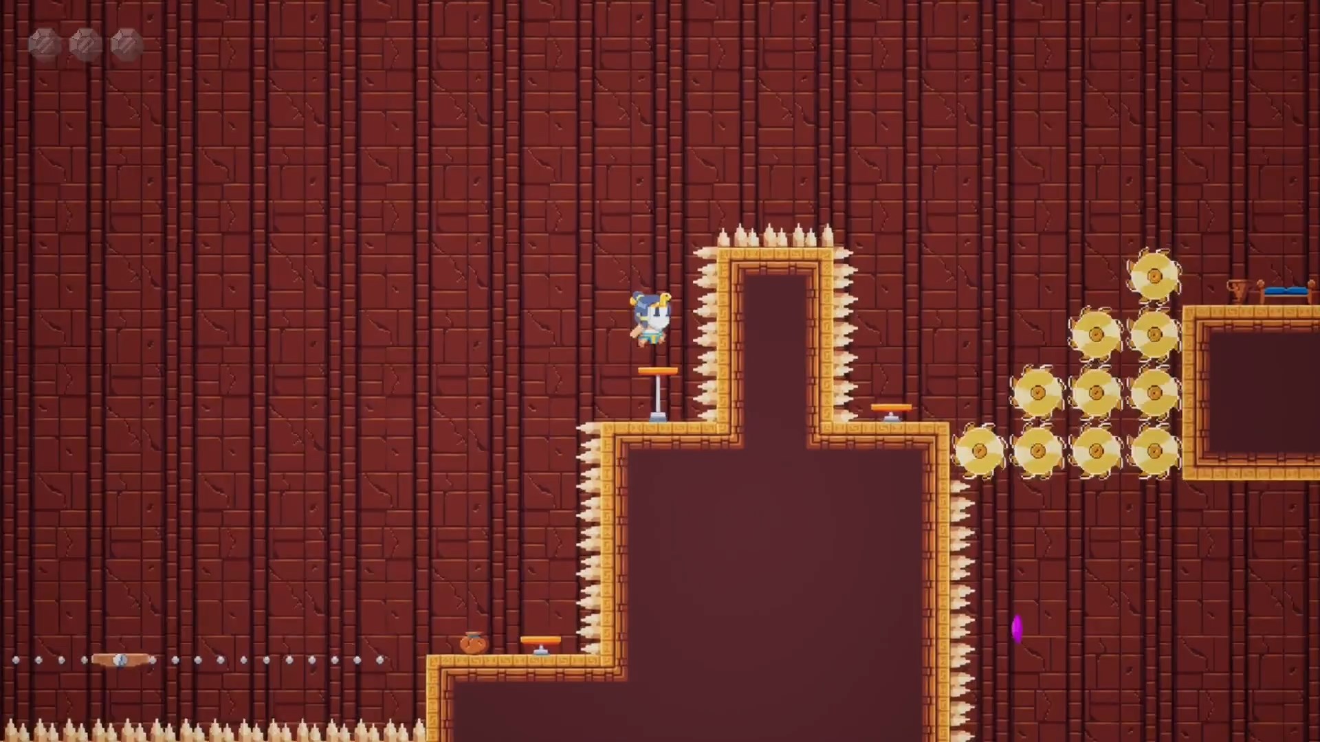 Pyramid Platformer - The Gem Heist Windows Screenshot