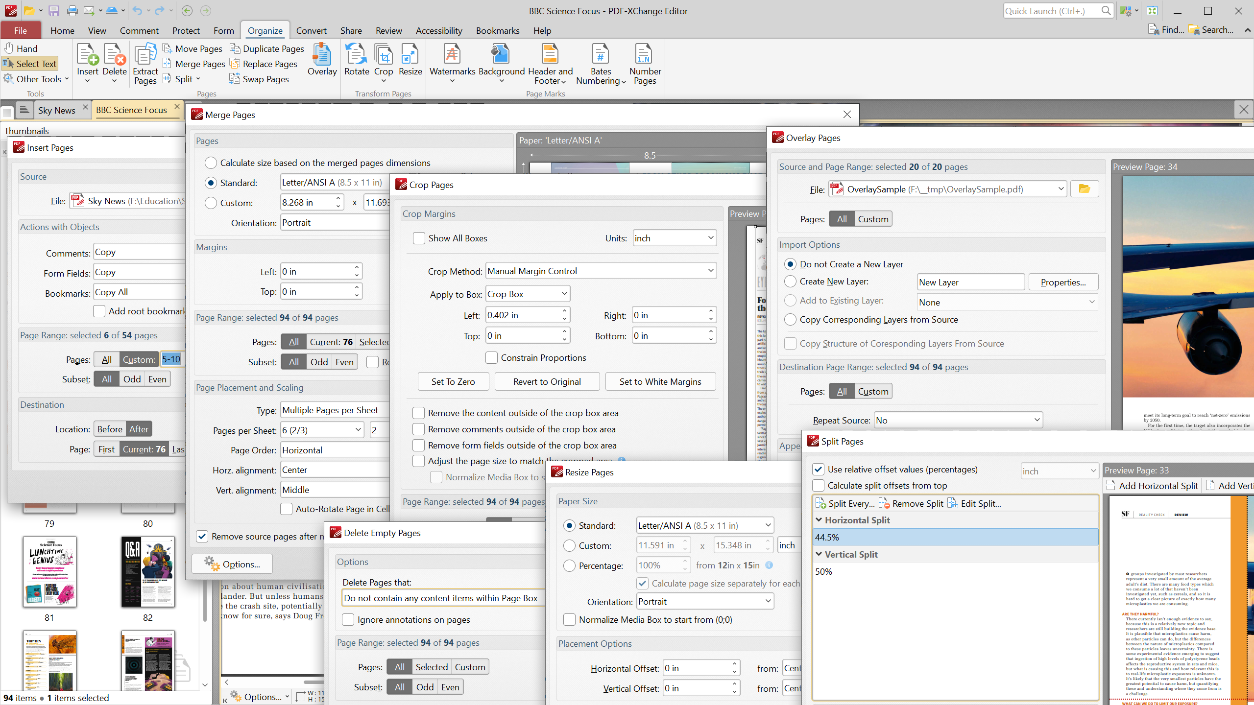 Captura de pantalla de PDF-XChange Editor