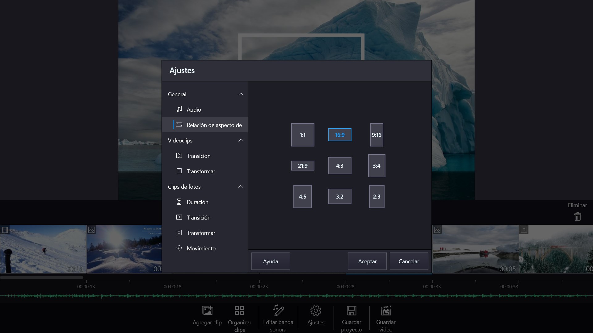 Captura de pantalla de Movie Maker - Video Editor PRO