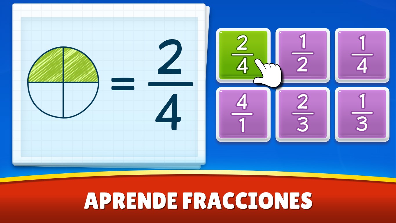 Captura de pantalla de Matemáticas juegos: niños 5-12