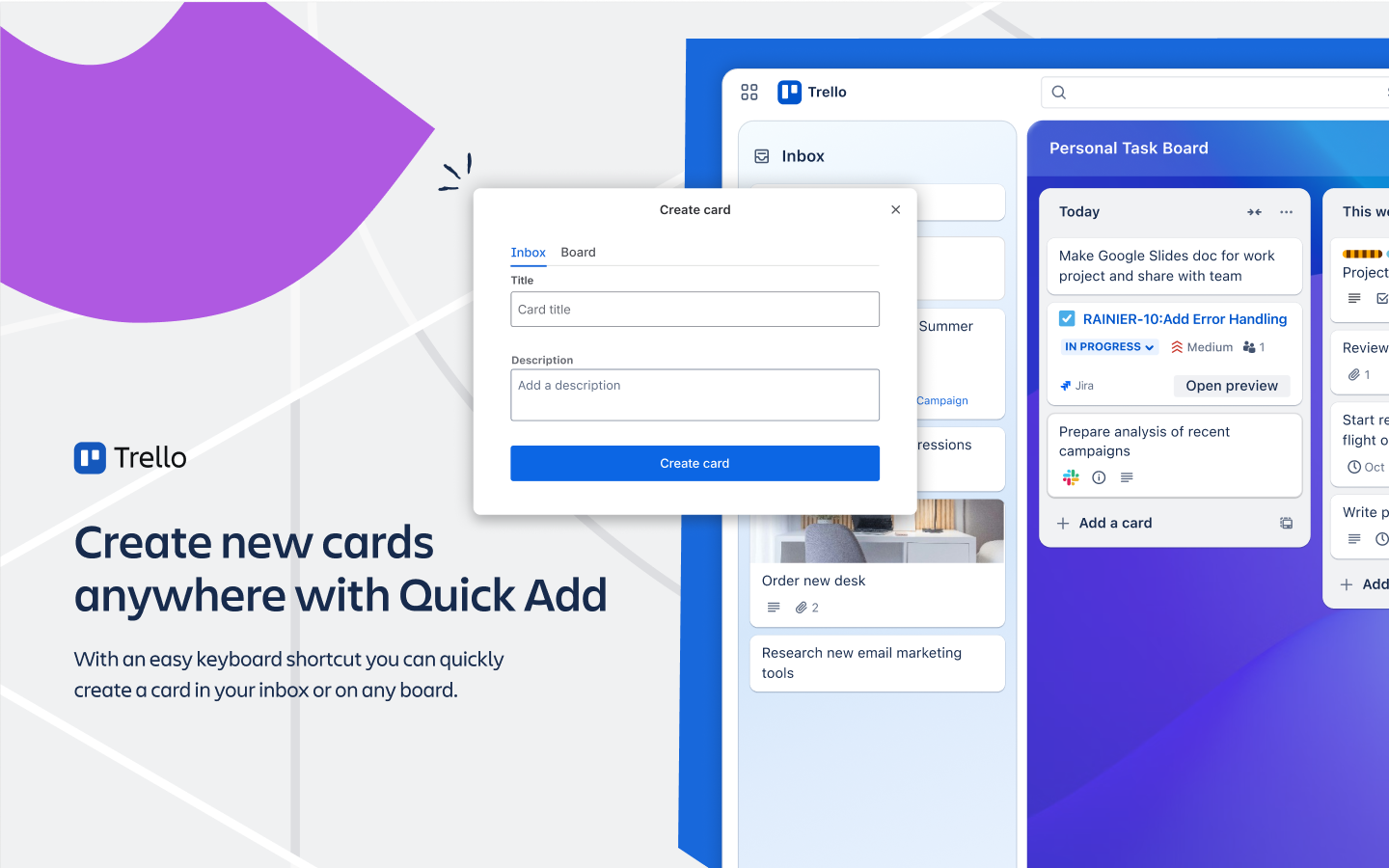 Captura de pantalla de Trello
