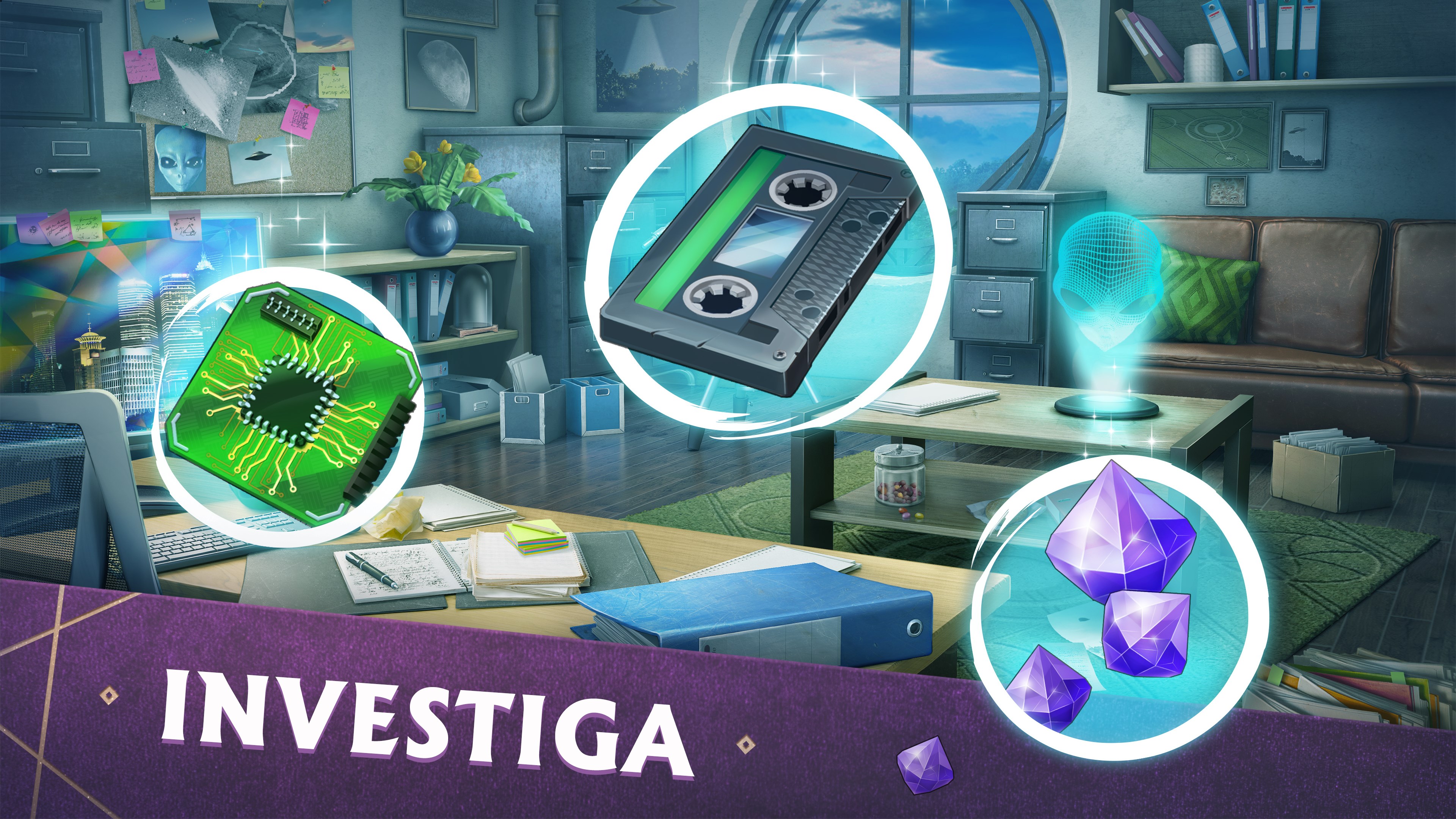 Captura de pantalla de Mystery Manor: hidden objects