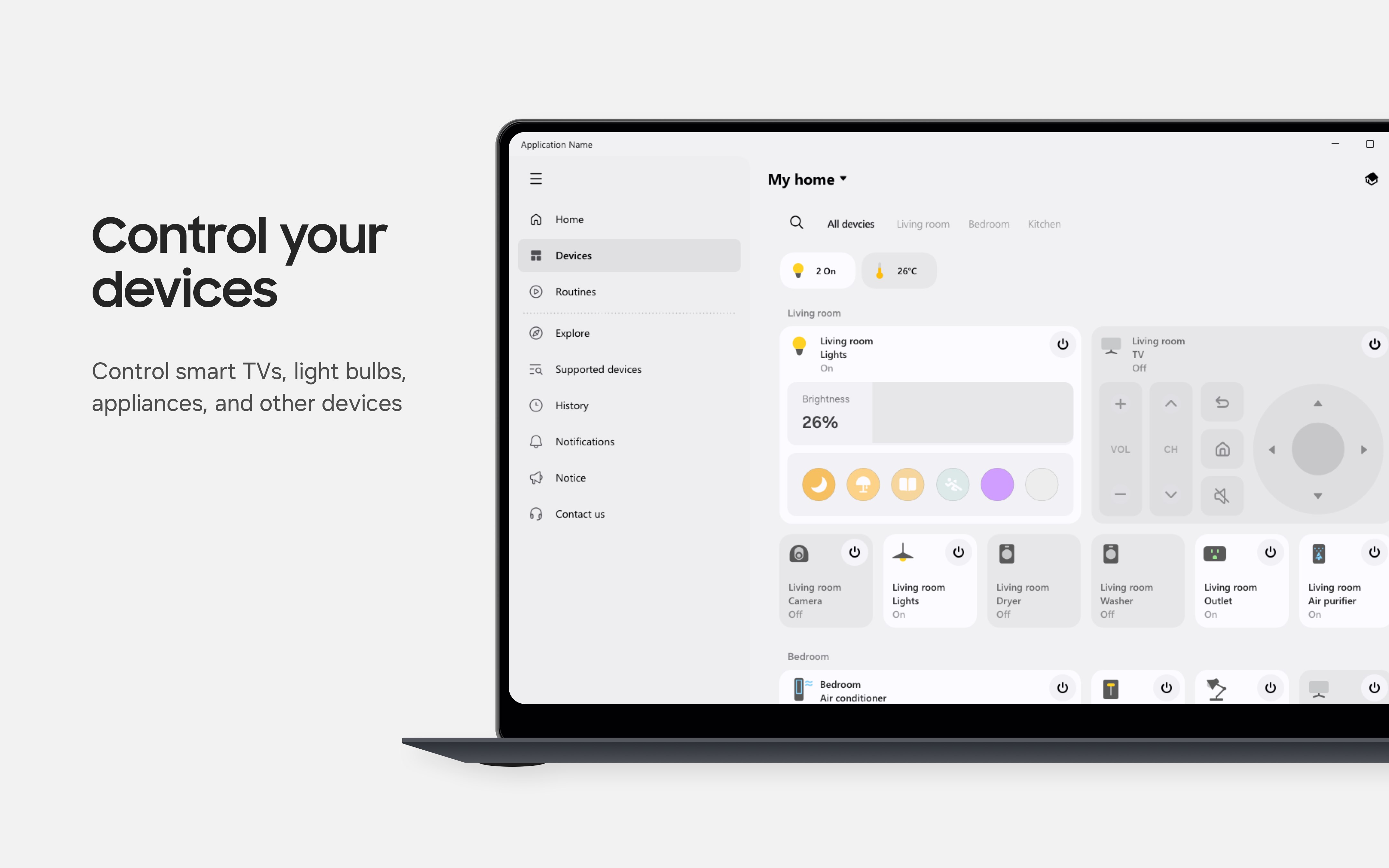 Captura de pantalla de SmartThings