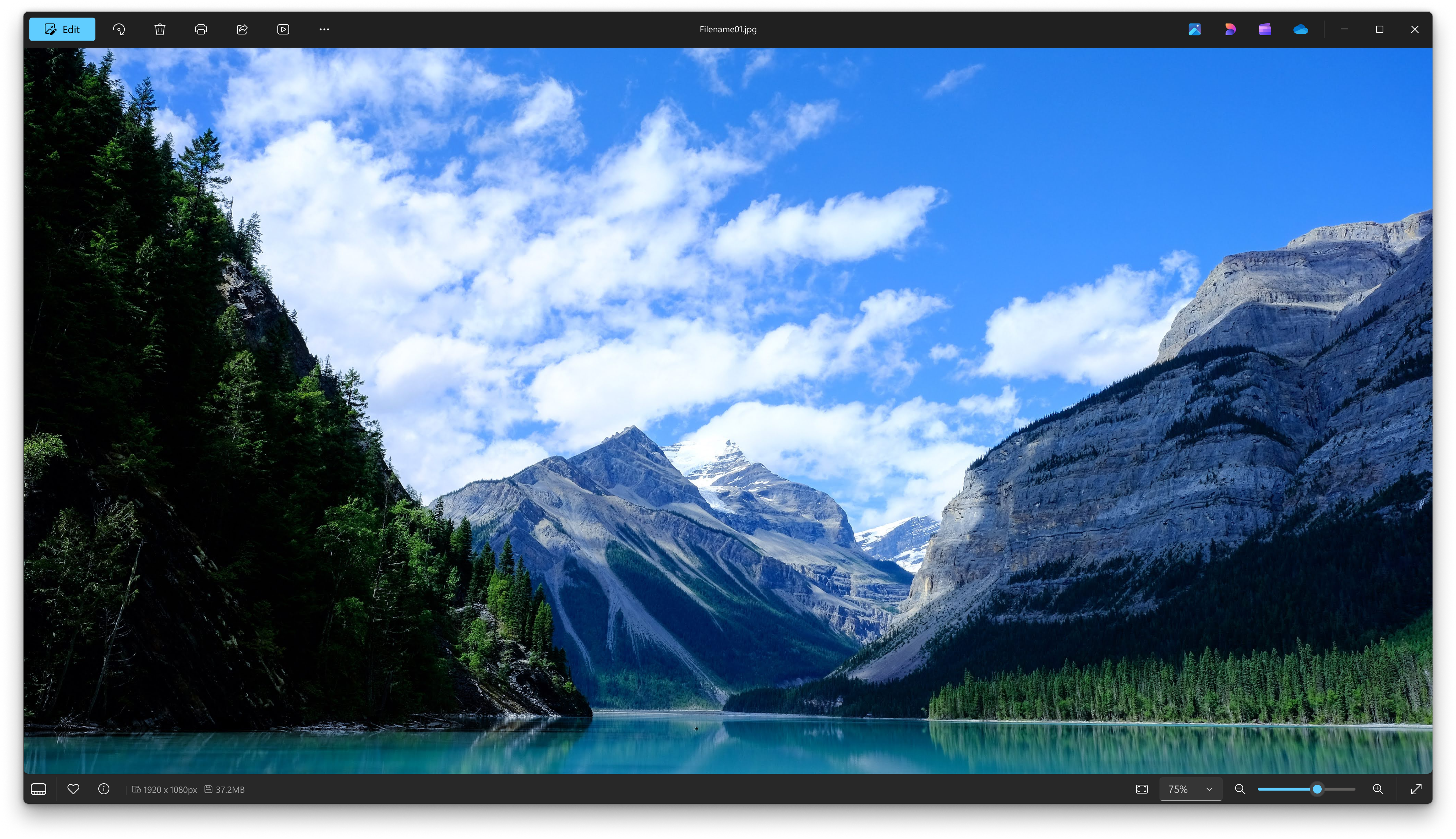 Microsoft Photos screenshot