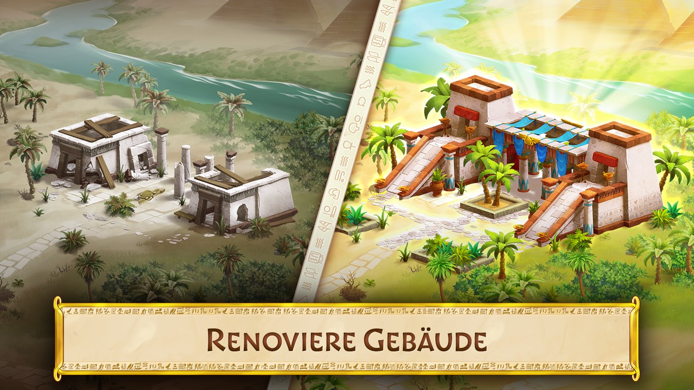 Jewels of Egypt: 3-Gewinnt Puzzles Screenshot