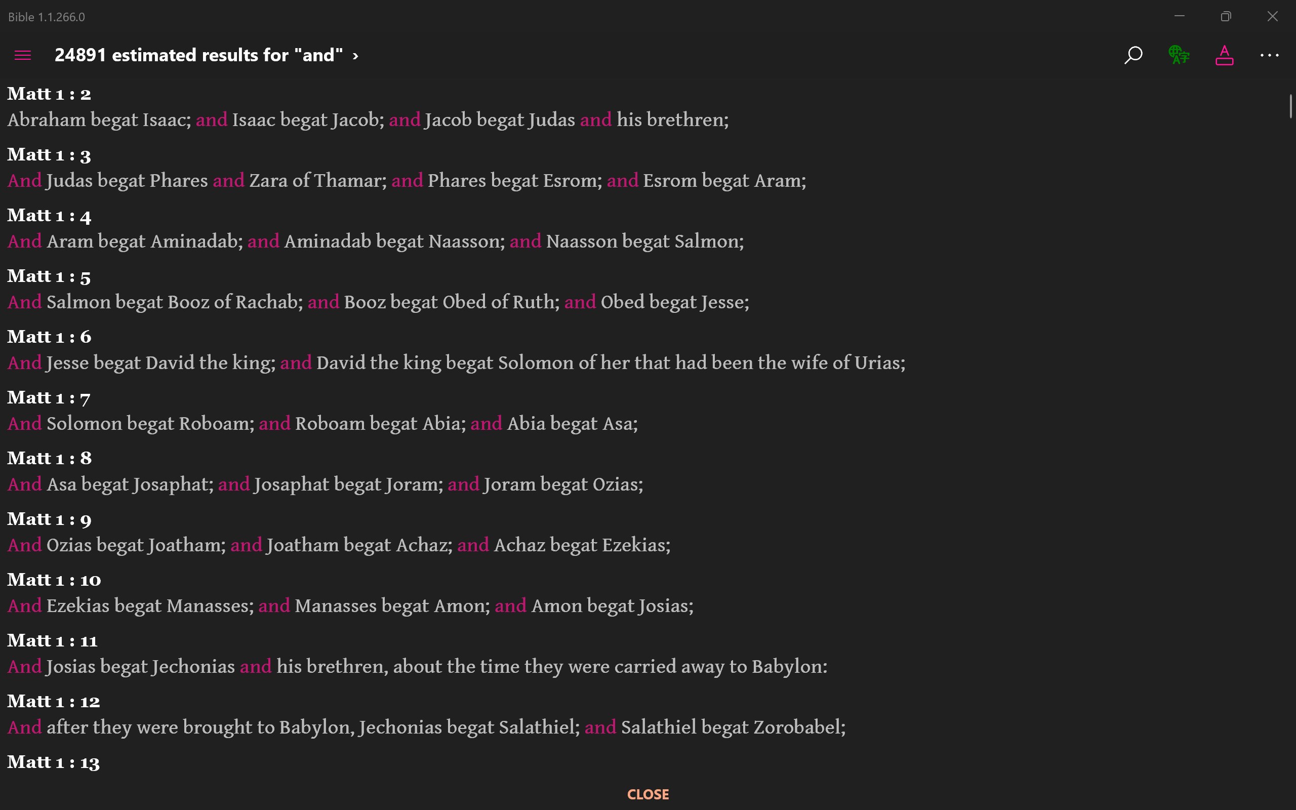 Bible - Multi Version screenshot
