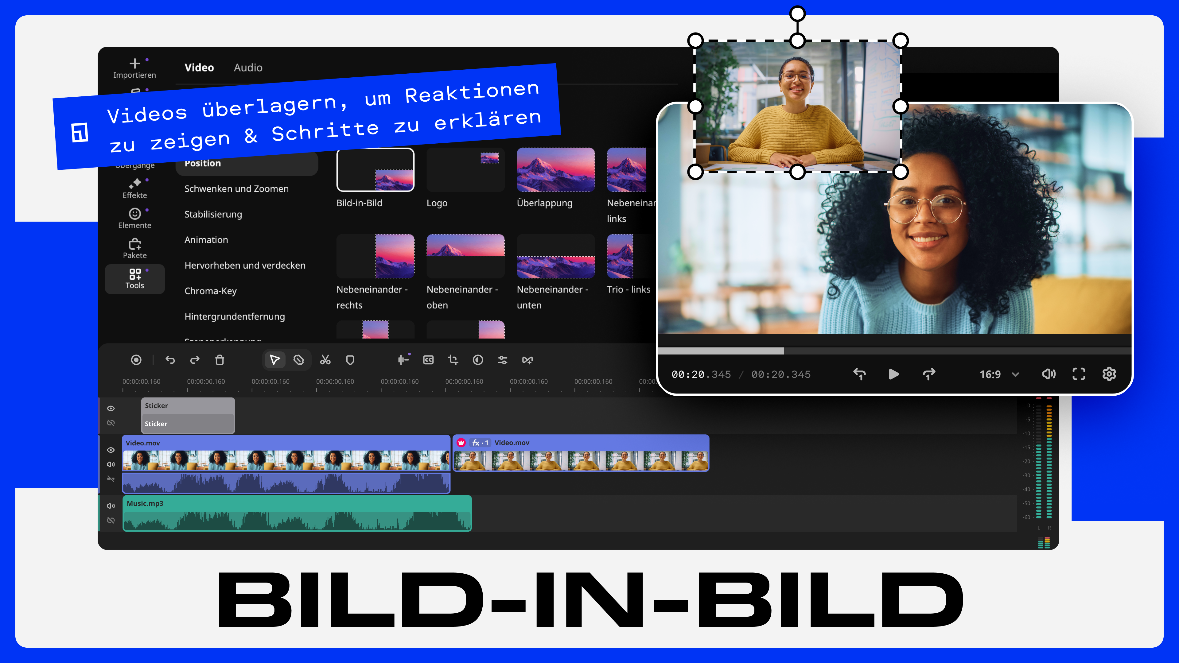 Movavi Video Editor Screenshot