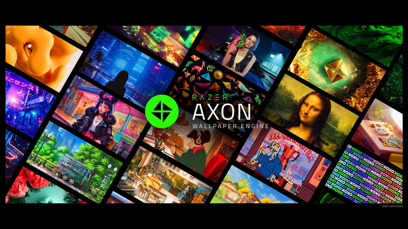 Captura de pantalla de Razer Axon Official Theme
