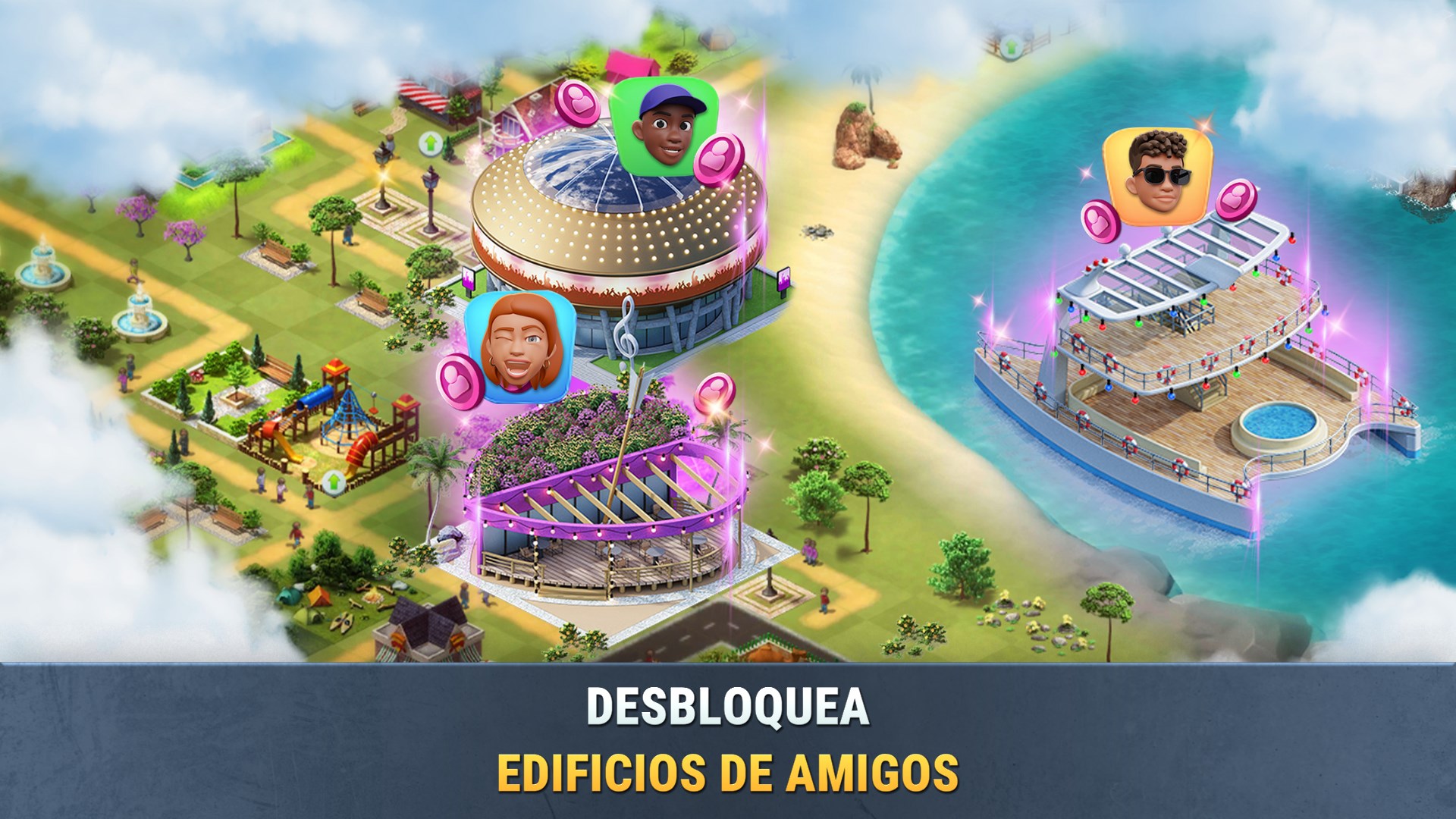 Captura de pantalla de Build a City: Community Town