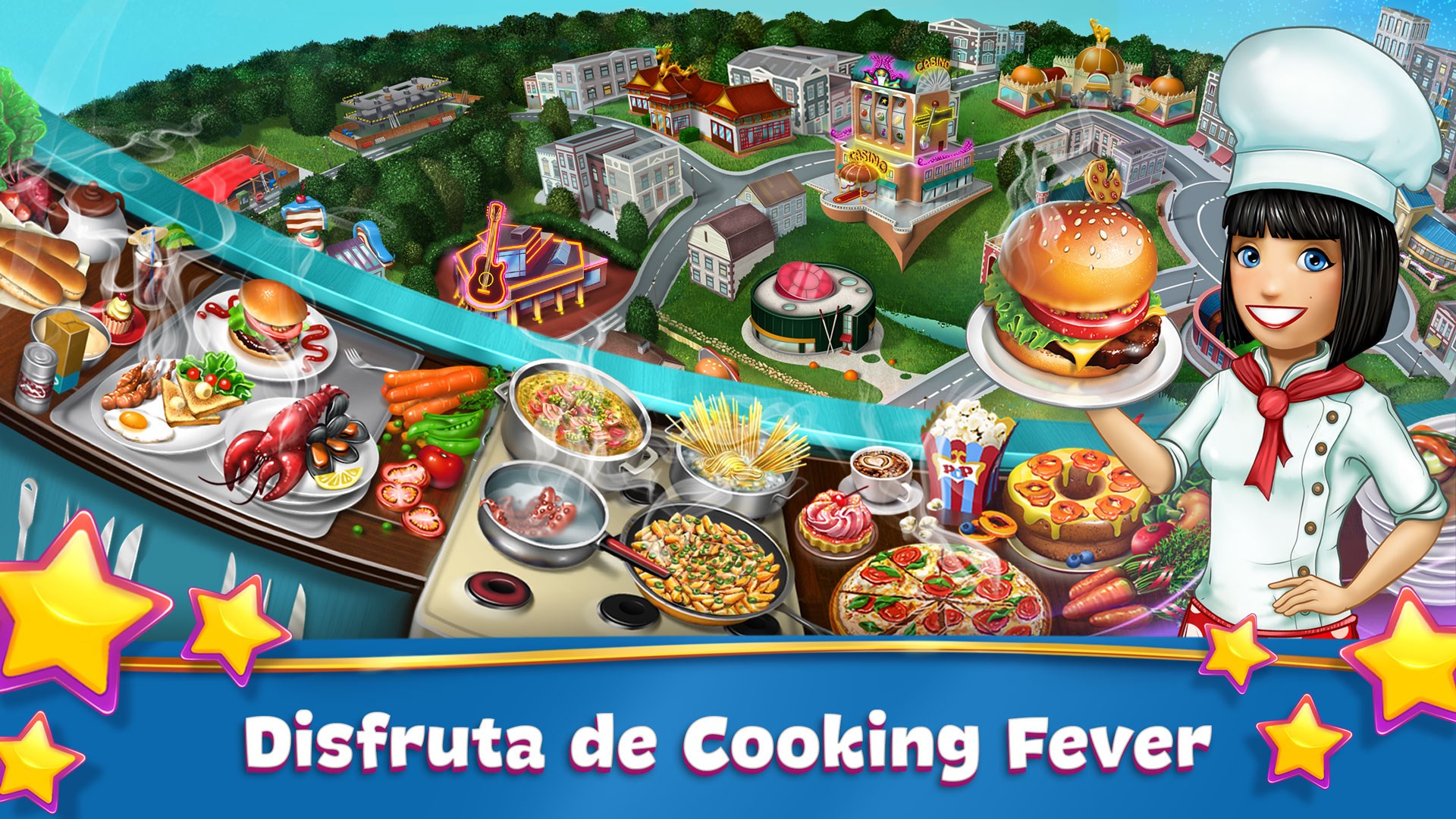 Captura de pantalla de Cooking Fever