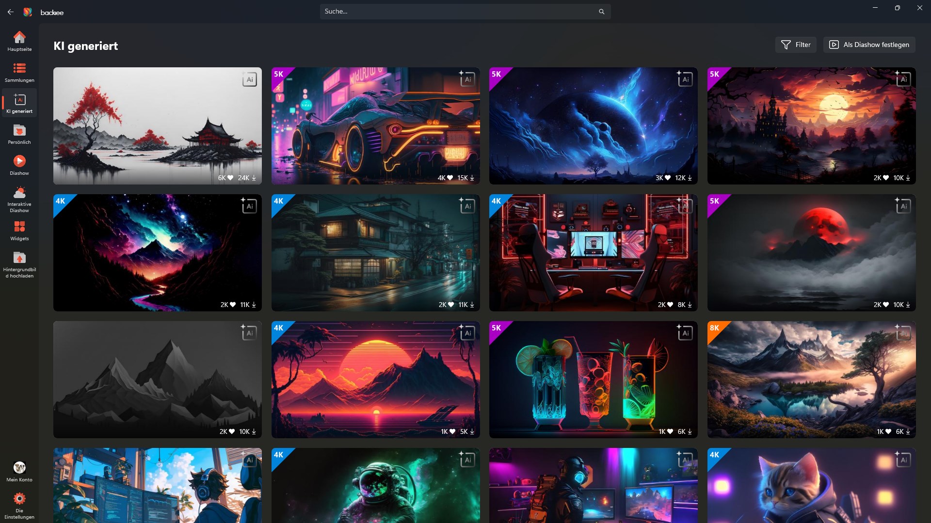 backiee - Wallpaper Studio 10 Screenshot