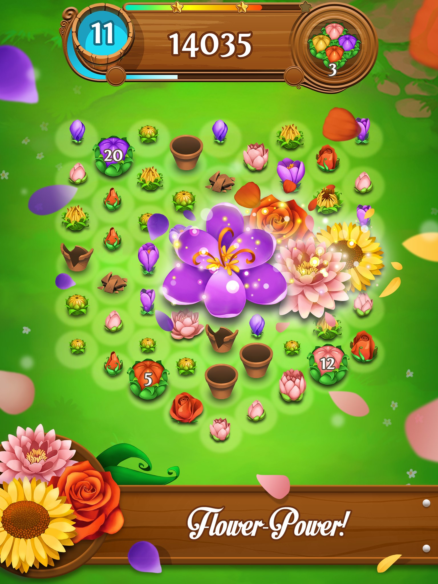 Blossom Blast Saga Screenshot