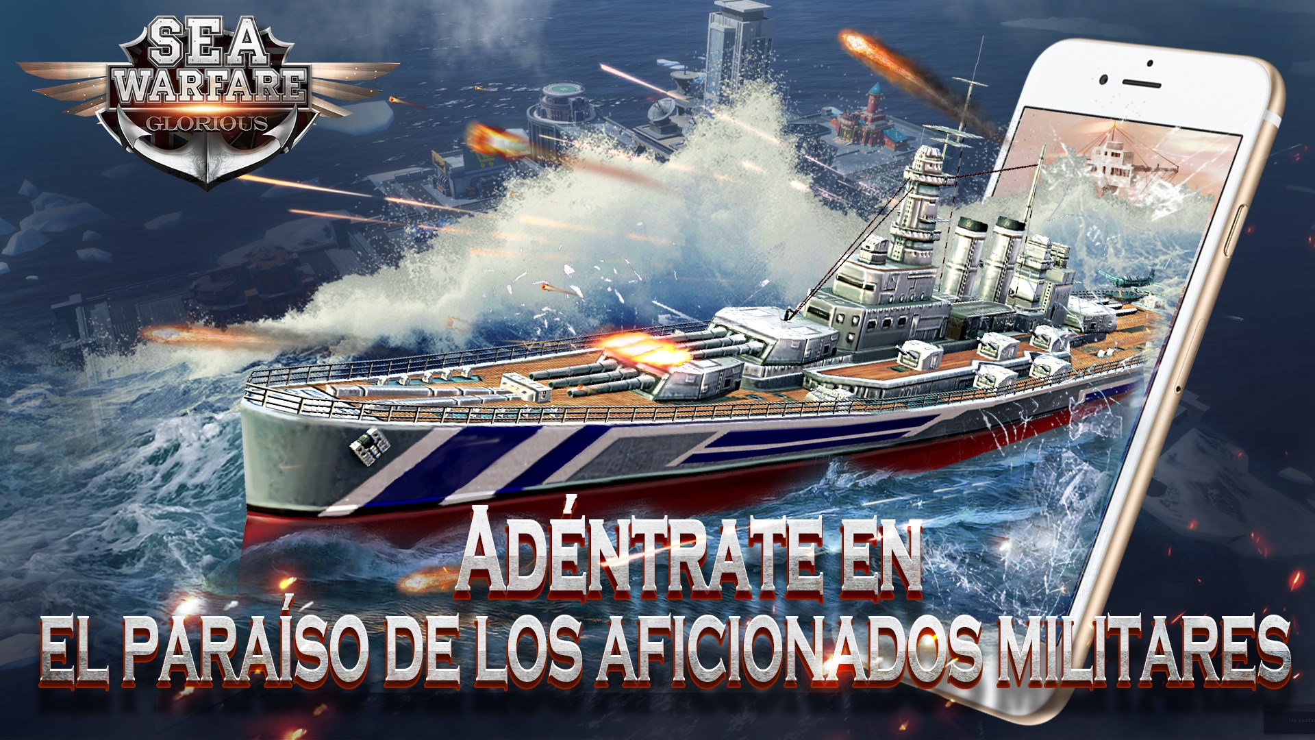 Captura de pantalla de Guerra Naval: Gloriosa