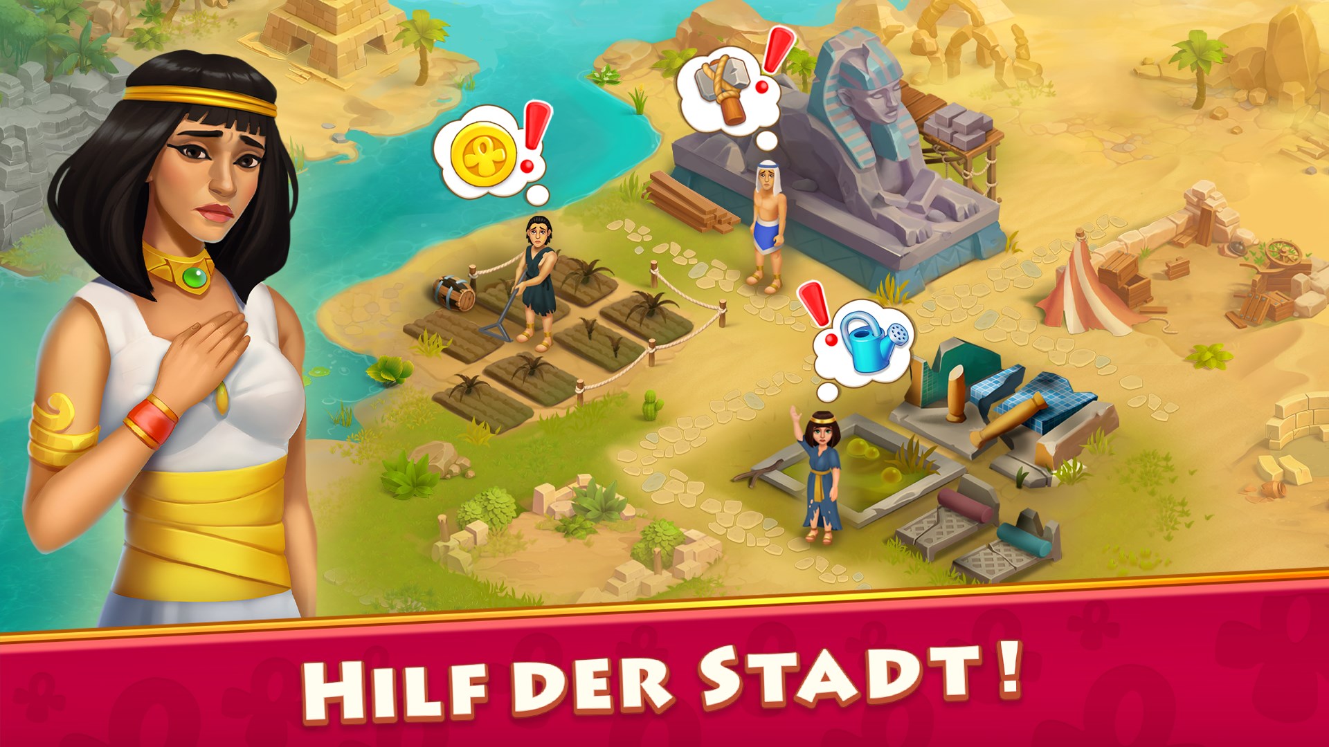 Cradle of Empires: 3 Gewinnt Spiele (Match 3) Screenshot