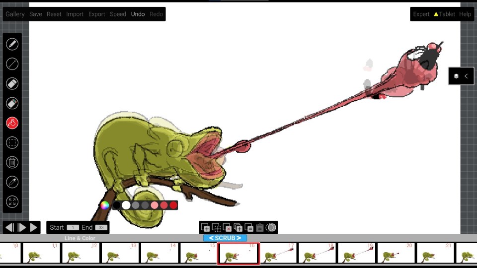 Animation Sketchpad screenshot