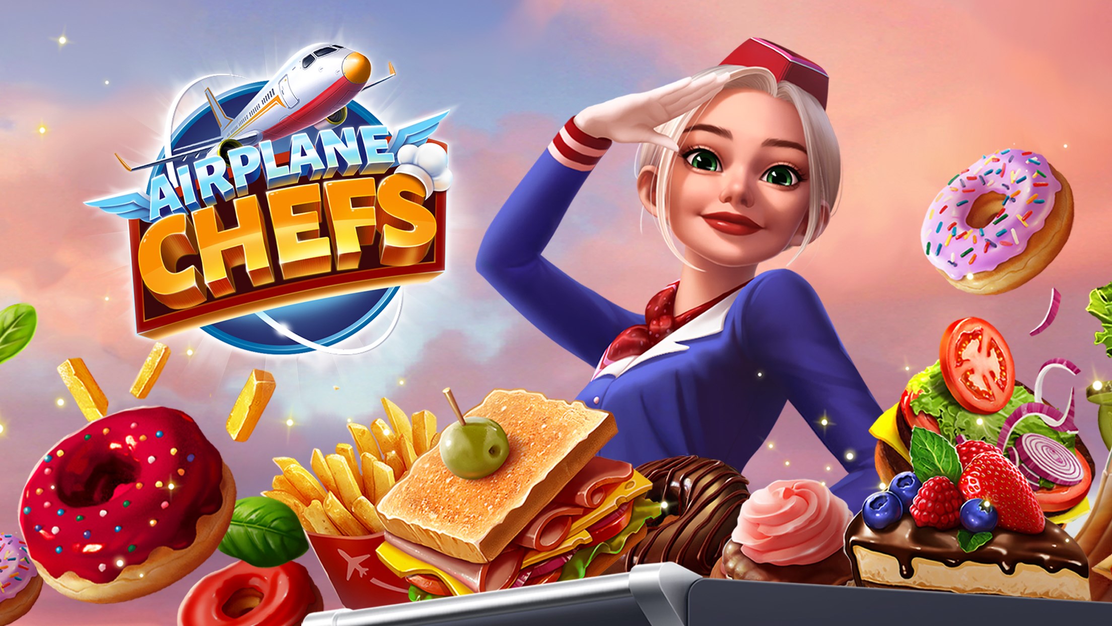 Captura de pantalla de Airplane Chefs - Cooking Game