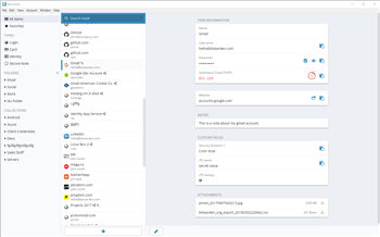 Bitwarden Screenshot