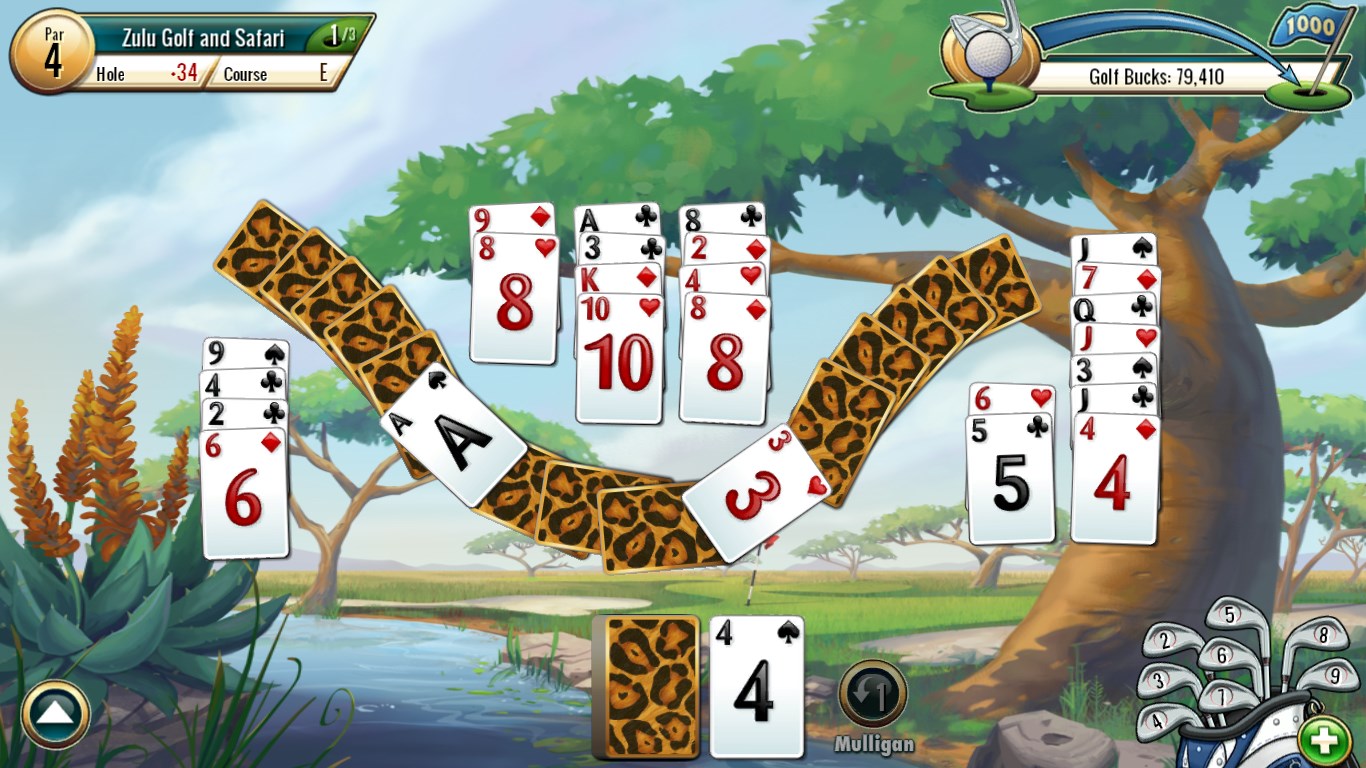 Fairway Solitaire by Big Fish screenshot