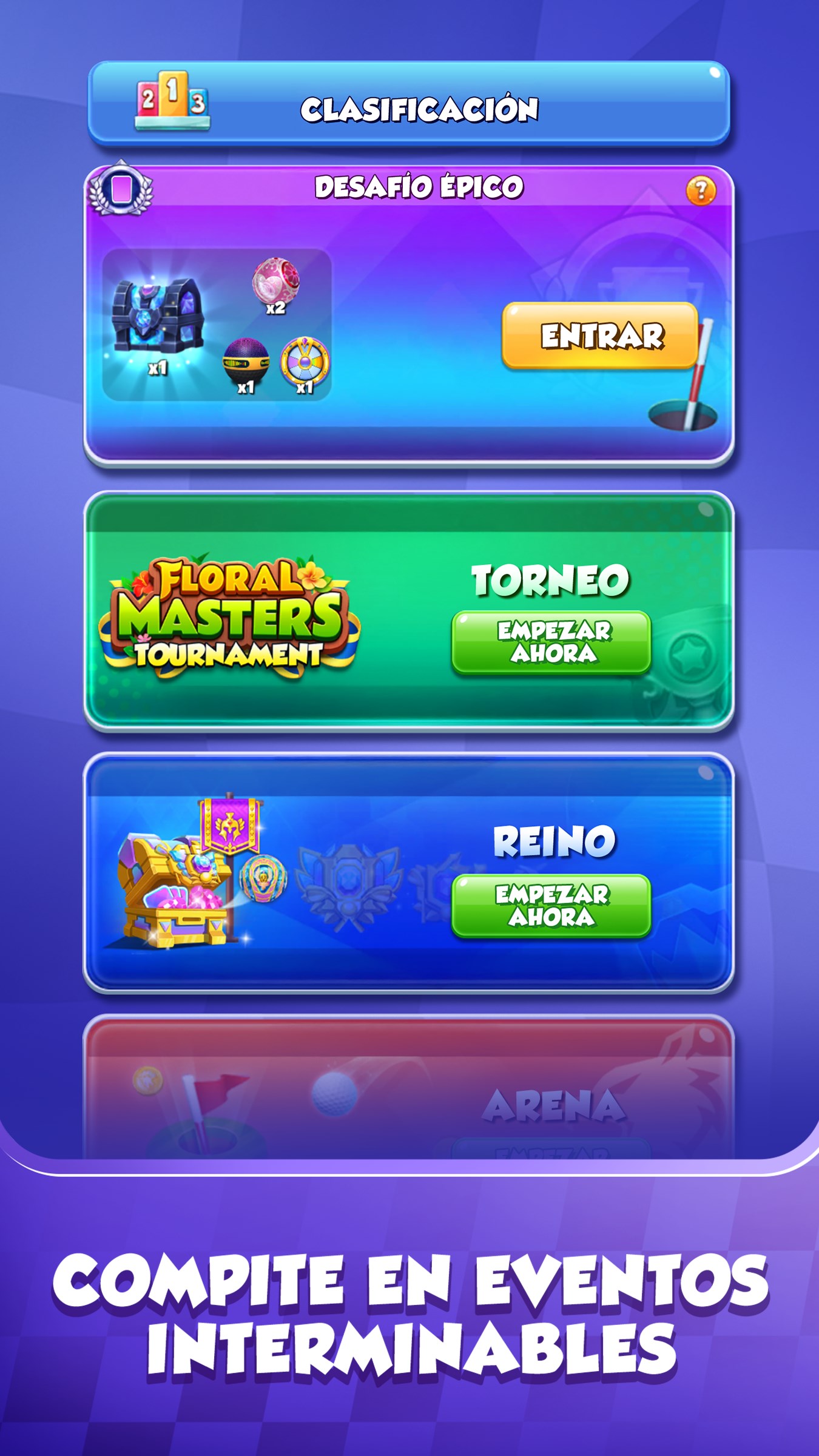 Captura de pantalla de Golf Rival - Juego multijugador