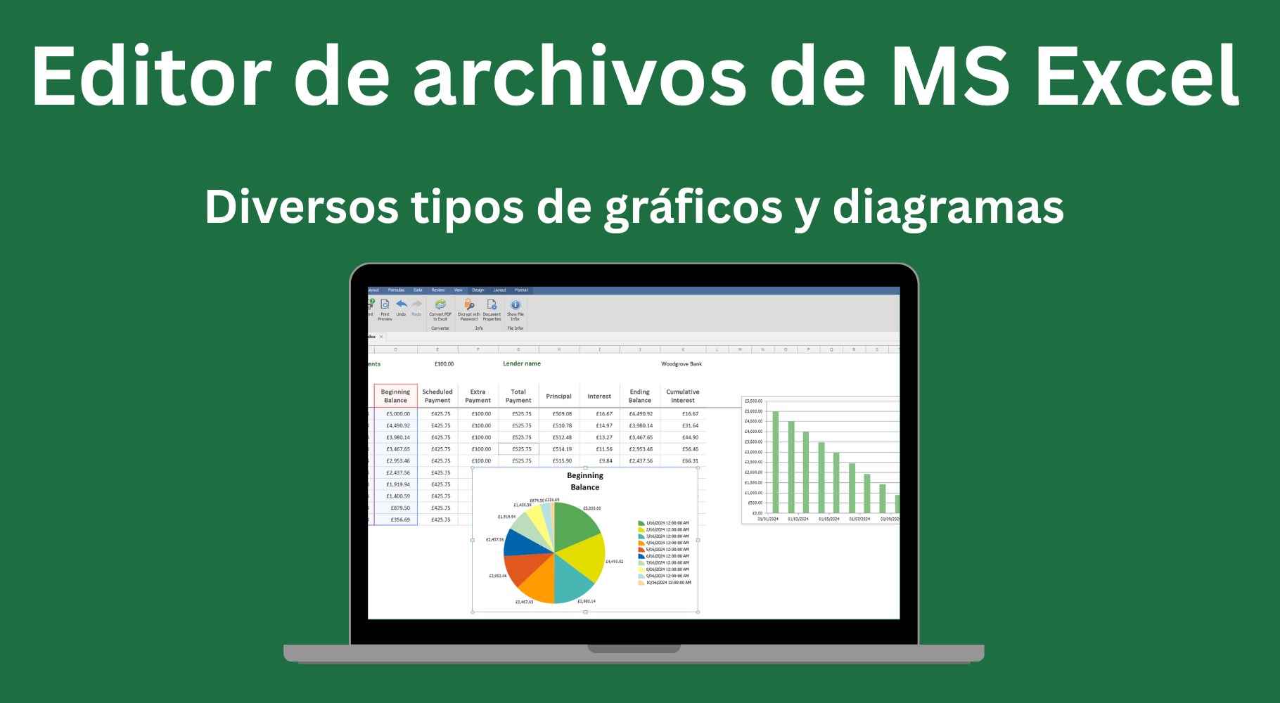 Captura de pantalla de XLSX Spreadsheet