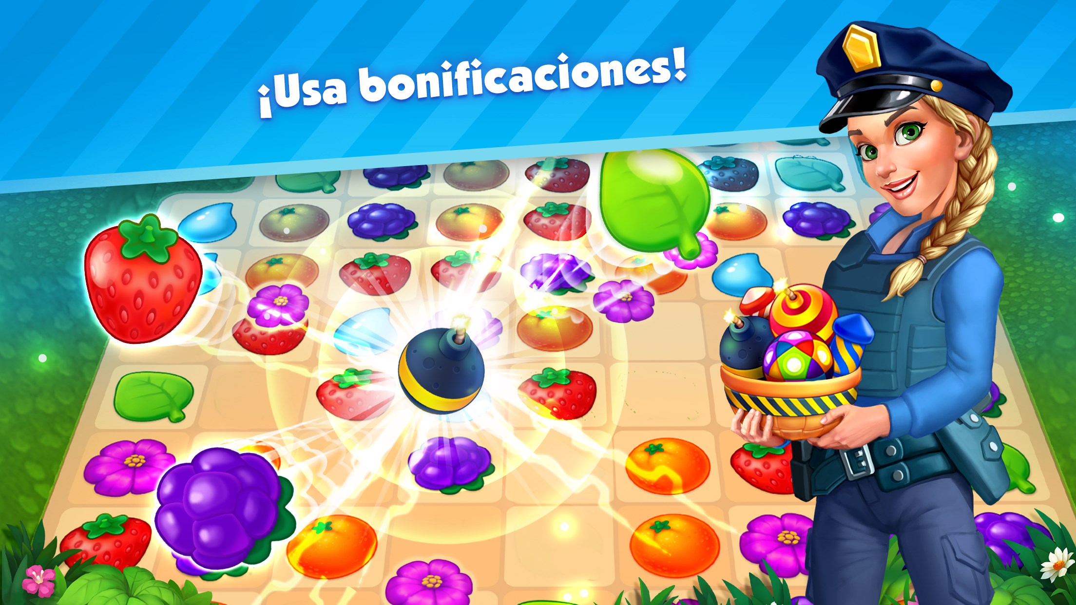 Captura de pantalla de Park Town: Juego de unir 3 (Match 3 en español)