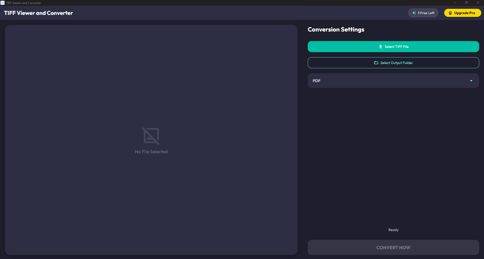 TIFF Viewer and Converter Screenshot