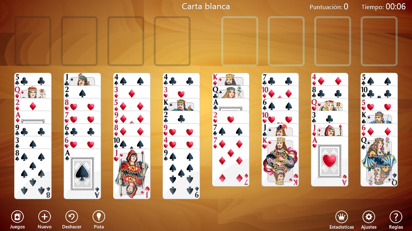 Captura de pantalla de Solitarios Cartas