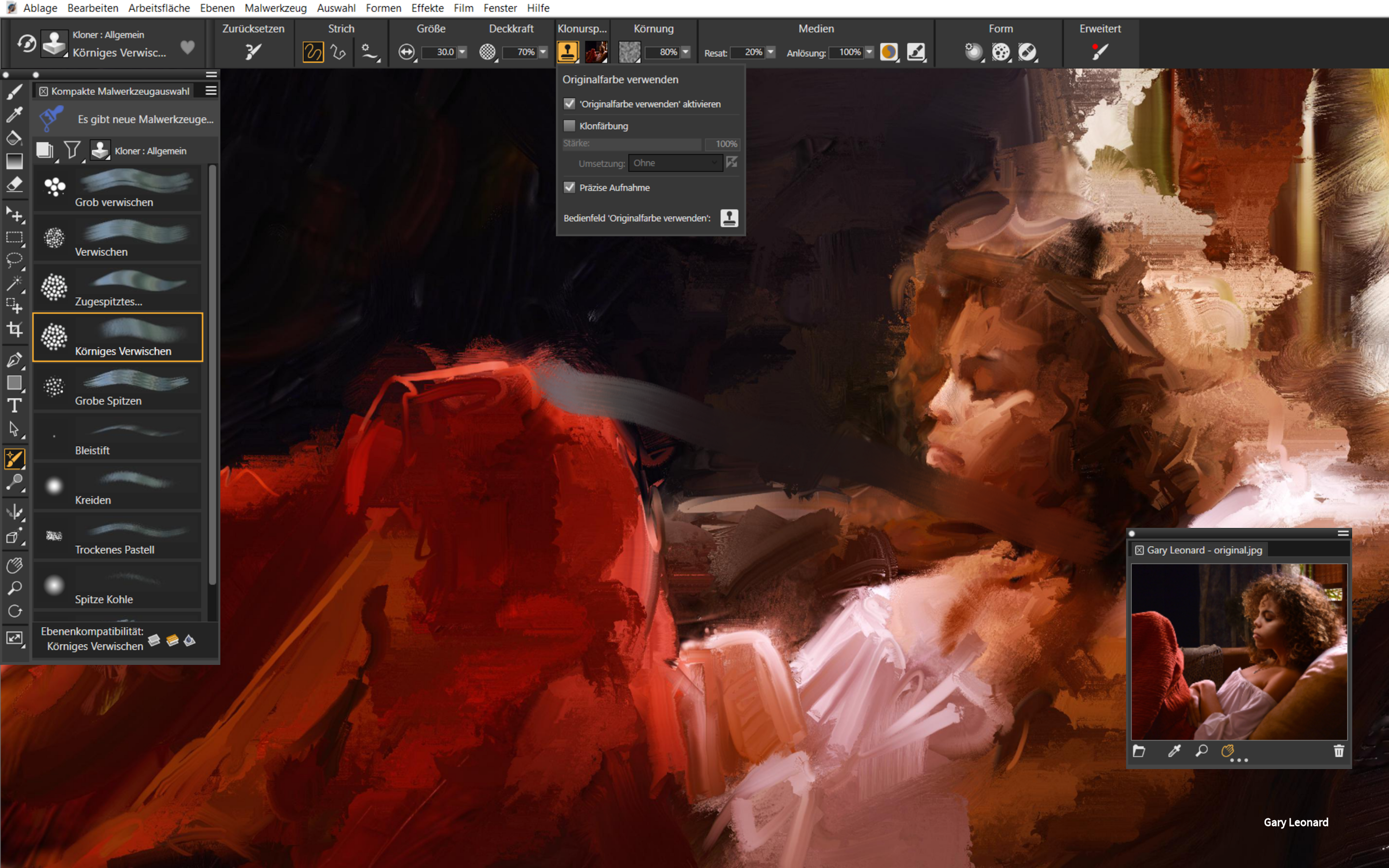 Corel Painter Screenshot