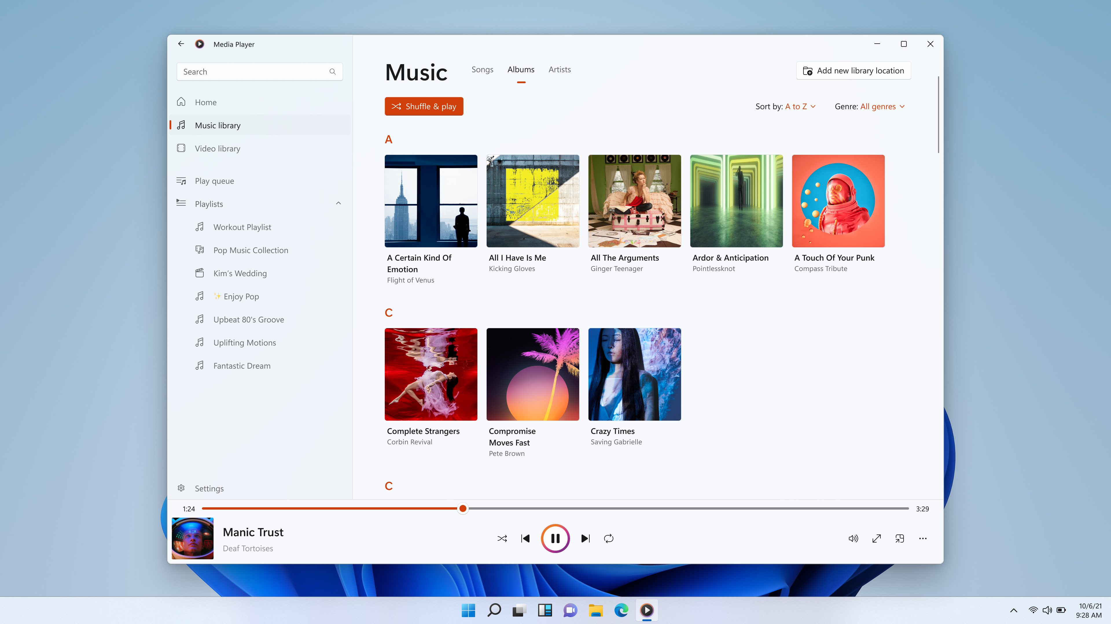 Windows Media Player screenshot