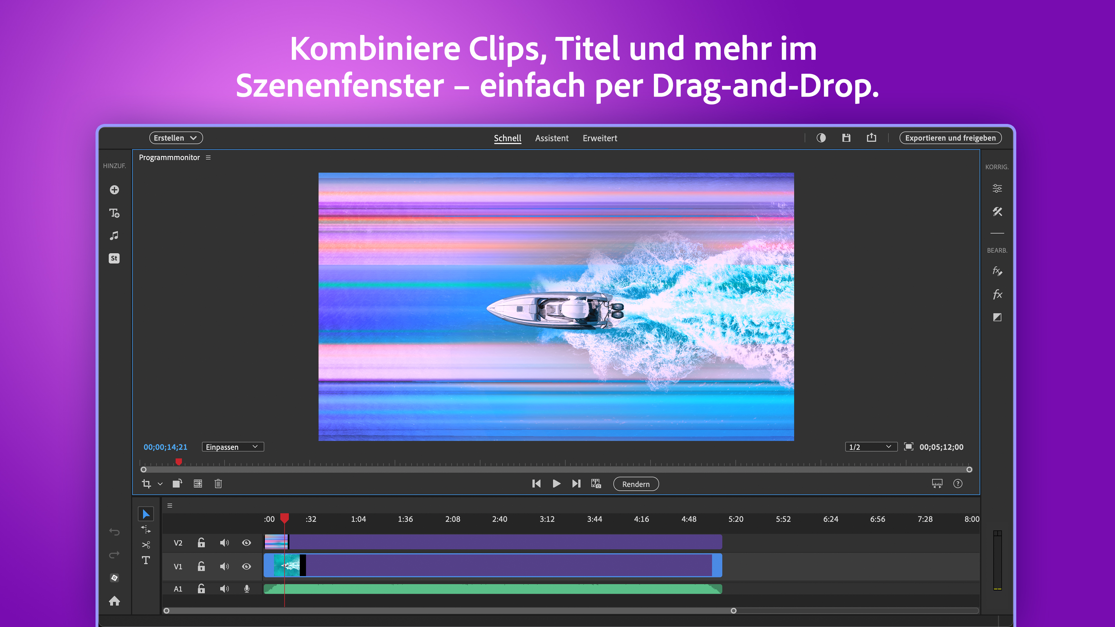 Adobe Premiere Elements 2026 Screenshot