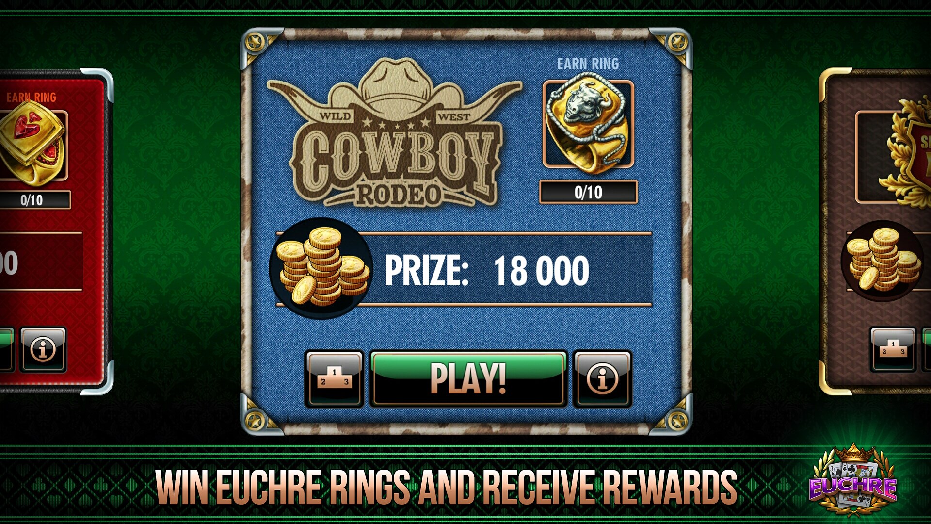 Euchre online screenshot
