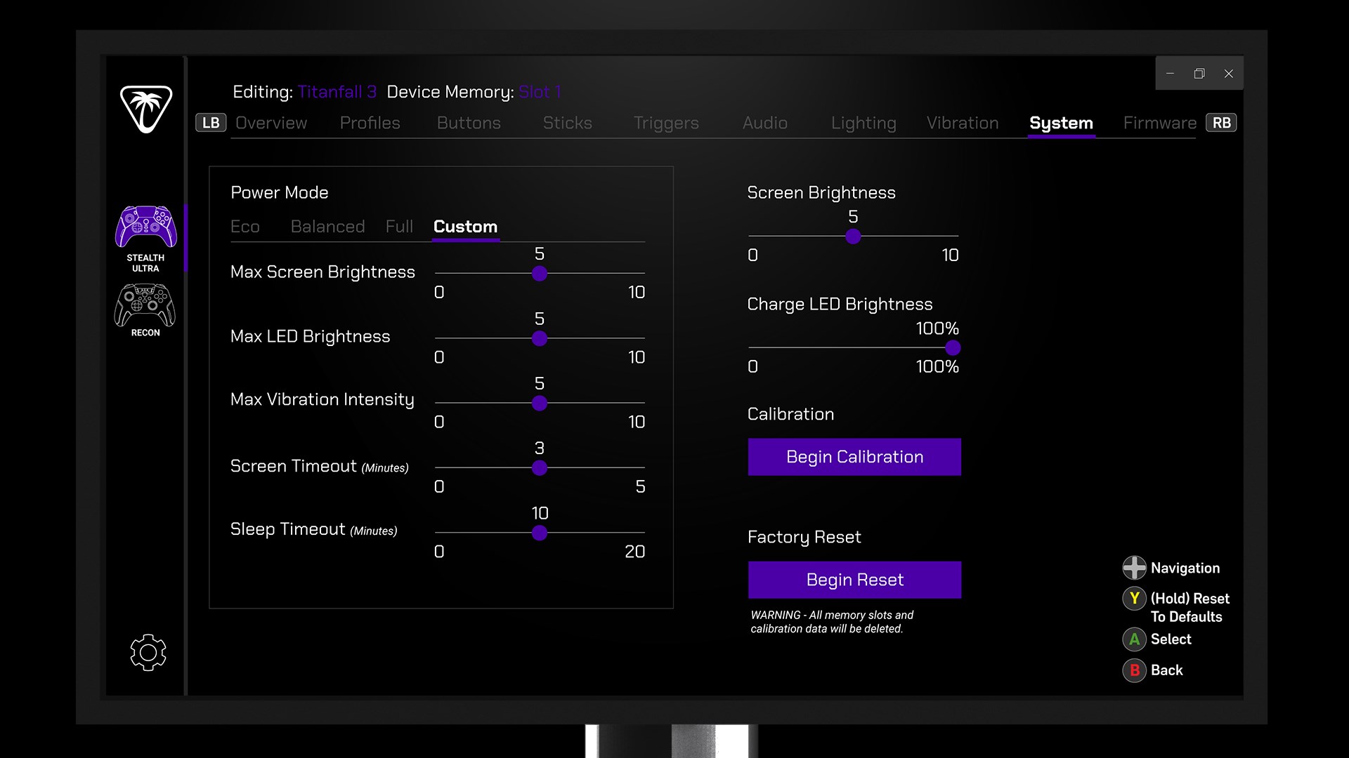 Turtle Beach Control Center 2 Screenshot