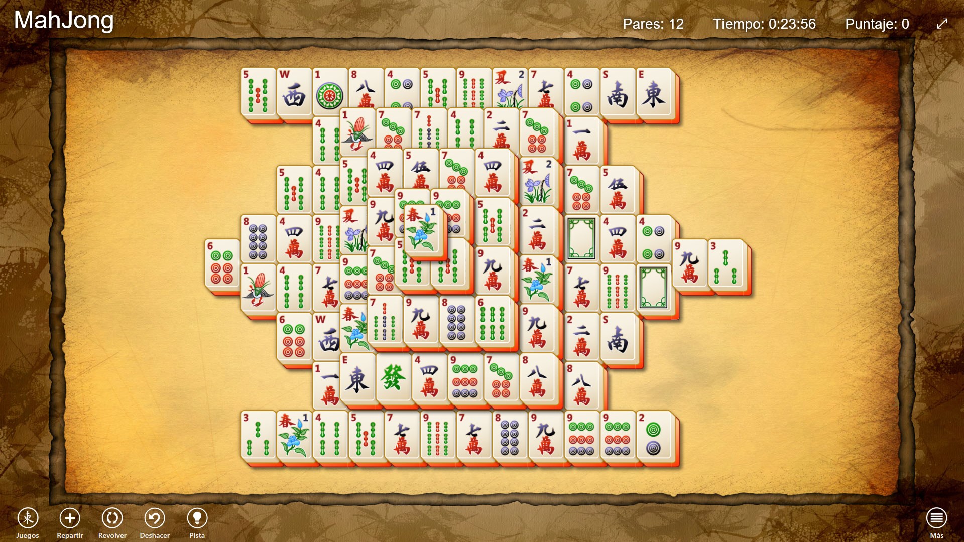 Captura de pantalla de Mahjong Gratis !
