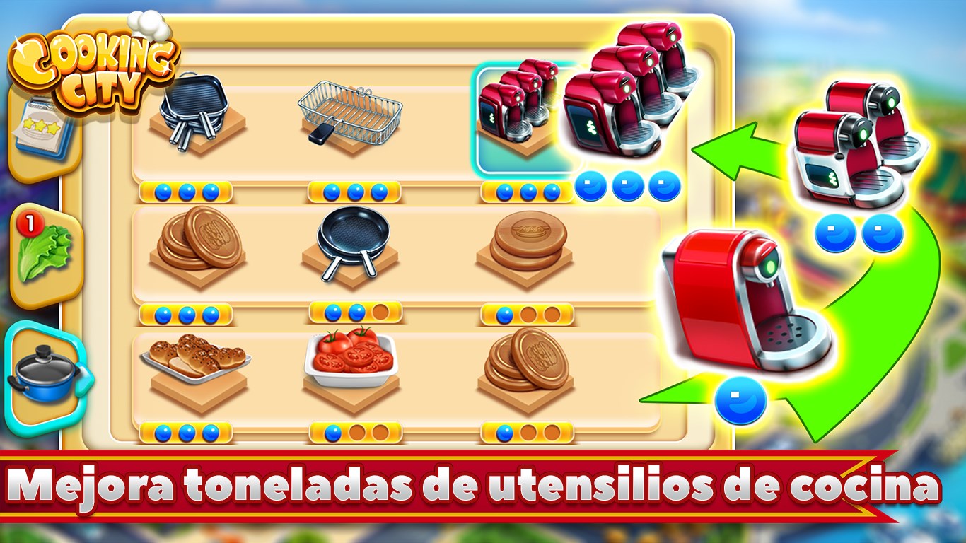 Captura de pantalla de Cooking City: Easter Party