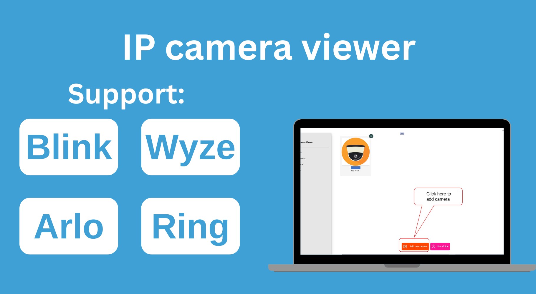 Stream IPCAM to PC Screenshot