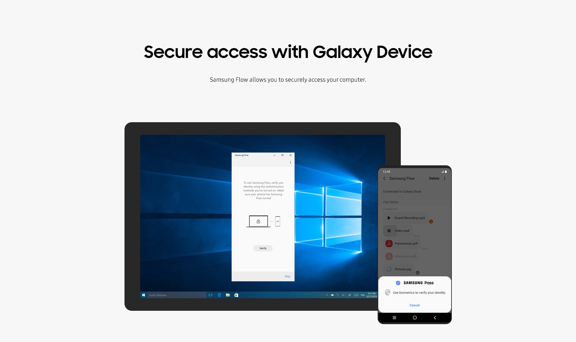 Samsung Flow screenshot