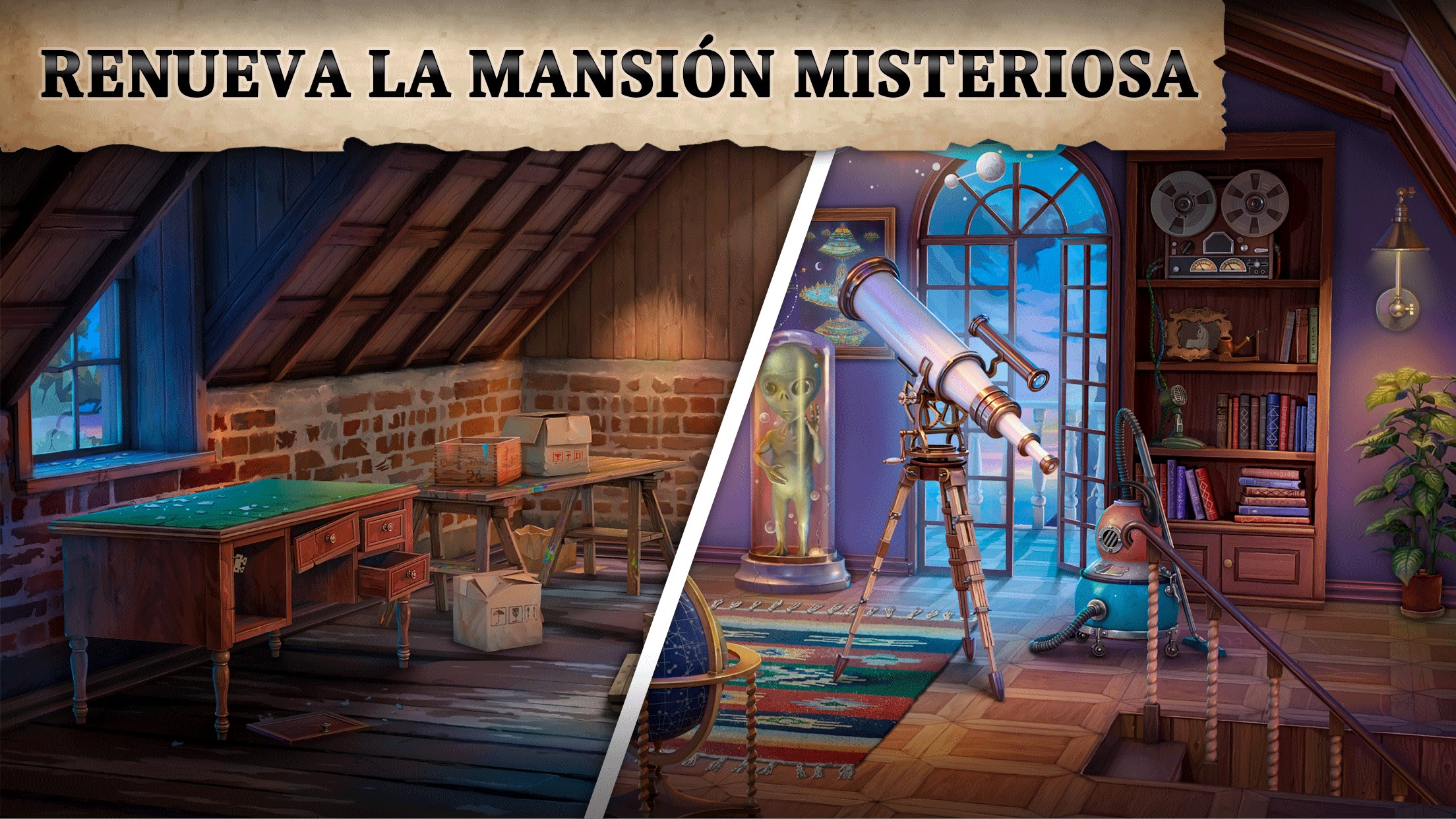 Captura de pantalla de Buscar y Encontrar Objetos Ocultos: Aventura y Misterio en Coastal Hill